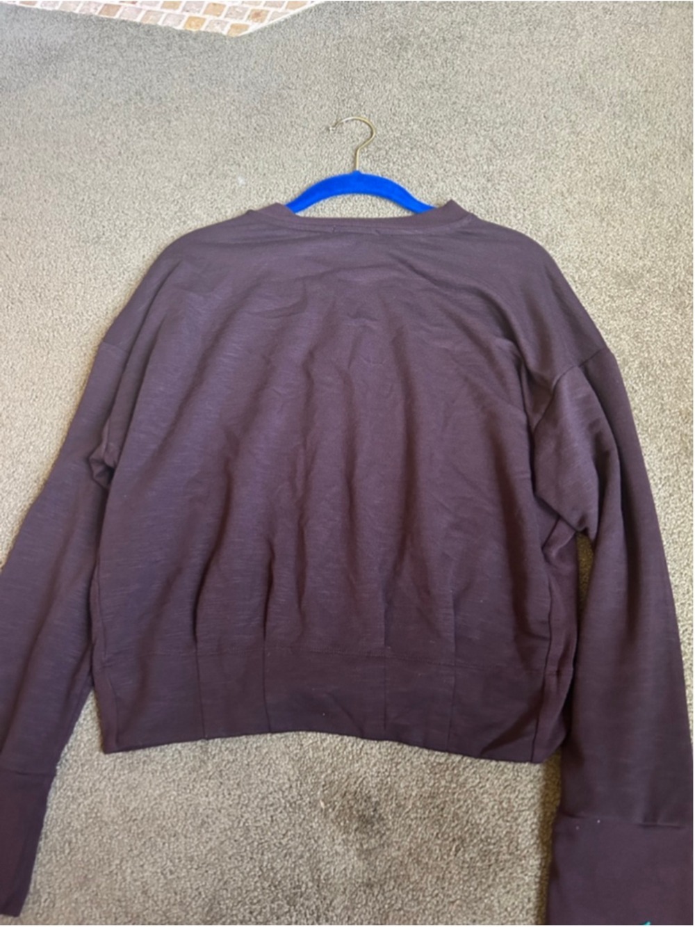 Women's Evereve Brown Long Sleeve Sweatshirt S - Picture 5 of 8